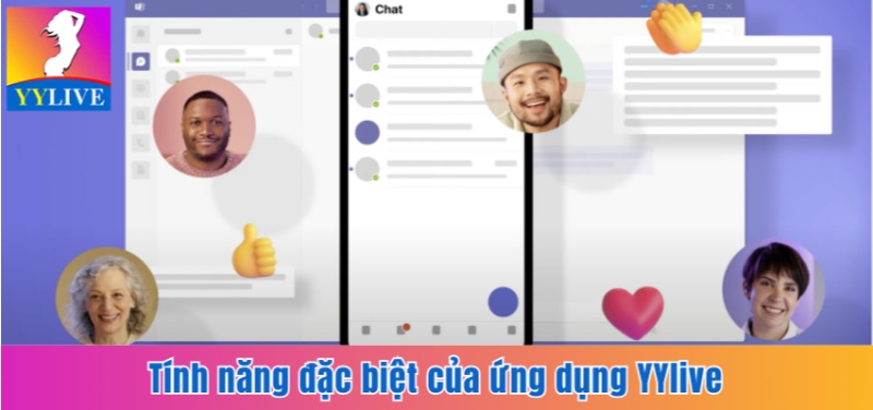 Tính năng đặc biệt của ứng dụng YYlive